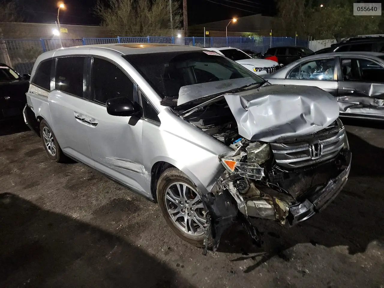2013 Honda Odyssey Exl VIN: 055640 Lot: 61643326