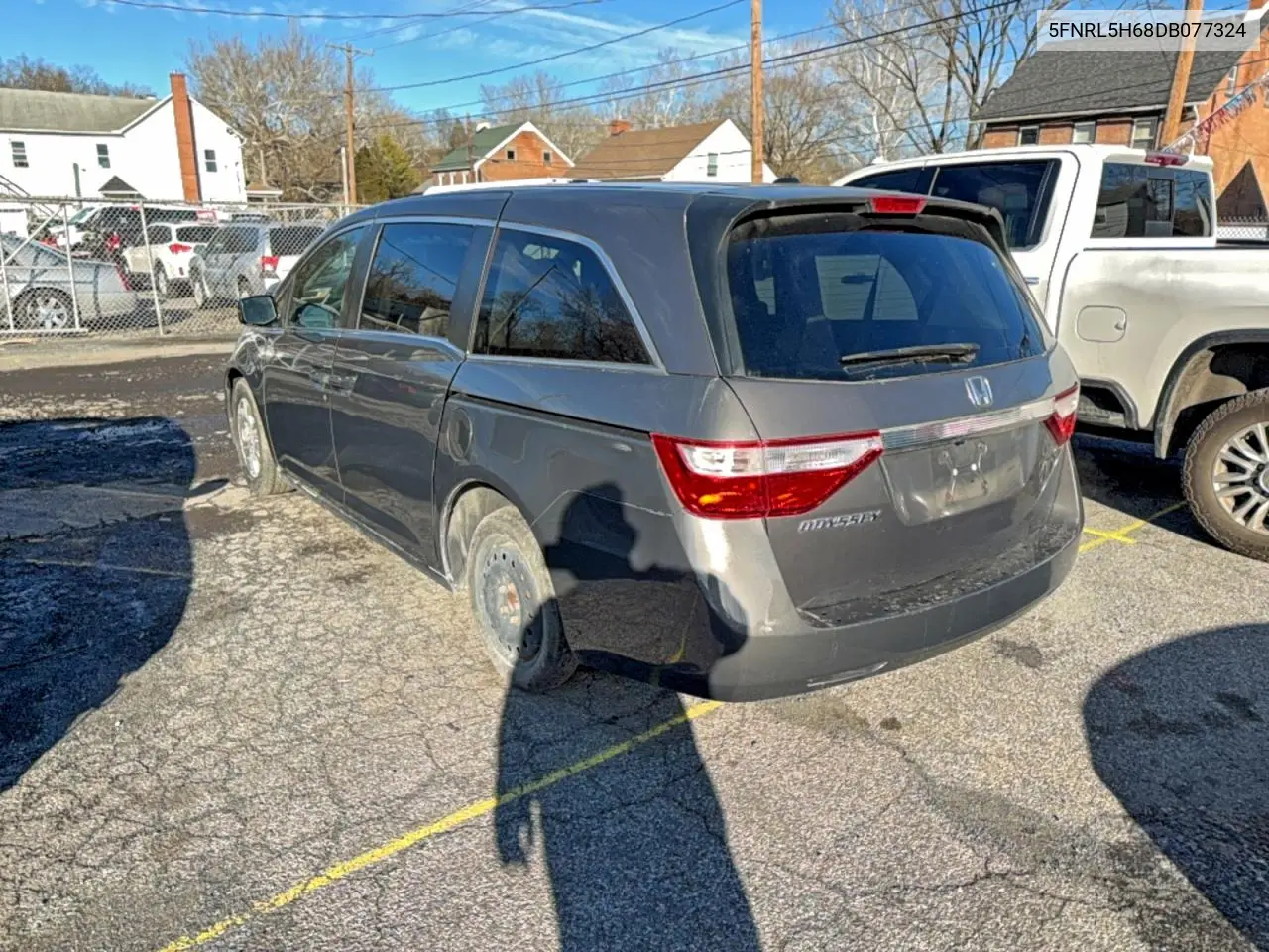 5FNRL5H68DB077324 2013 Honda Odyssey Exl