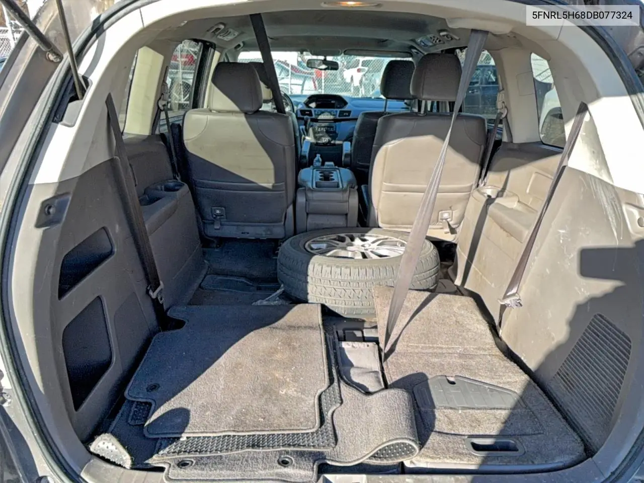 5FNRL5H68DB077324 2013 Honda Odyssey Exl