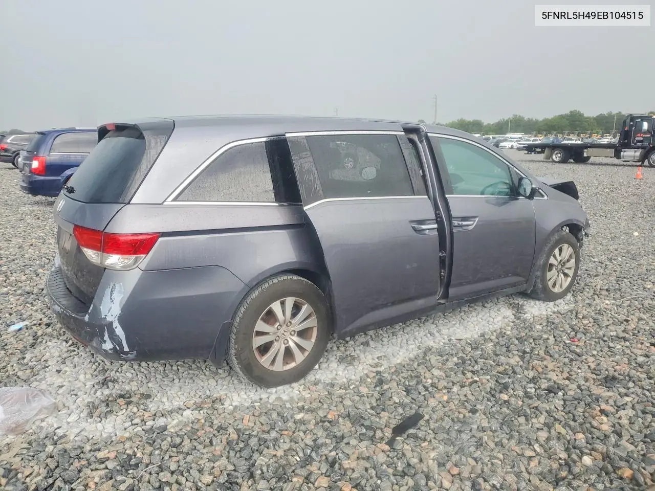 2014 Honda Odyssey Ex VIN: 5FNRL5H49EB104515 Lot: 56889566