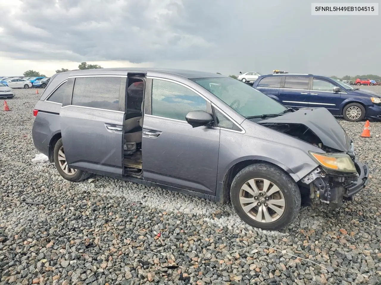 2014 Honda Odyssey Ex VIN: 5FNRL5H49EB104515 Lot: 56889566