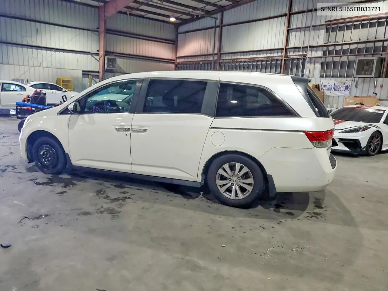 2014 Honda Odyssey Exl VIN: 5FNRL5H65EB033721 Lot: 59683266