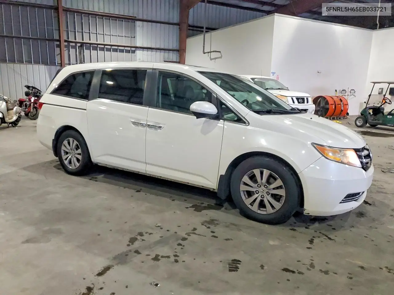 2014 Honda Odyssey Exl VIN: 5FNRL5H65EB033721 Lot: 59683266