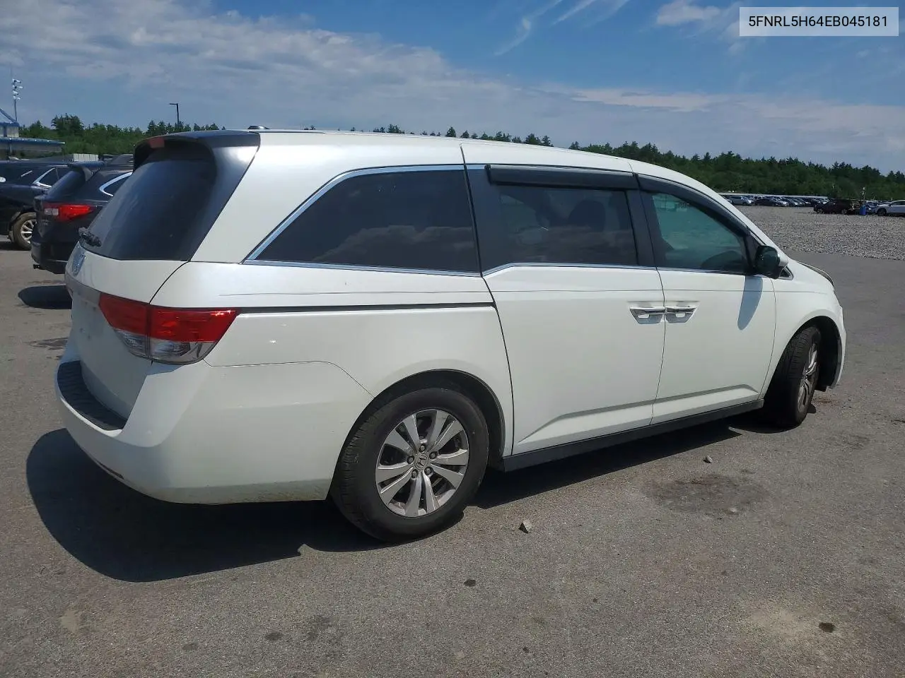 2014 Honda Odyssey Exl VIN: 5FNRL5H64EB045181 Lot: 60573926