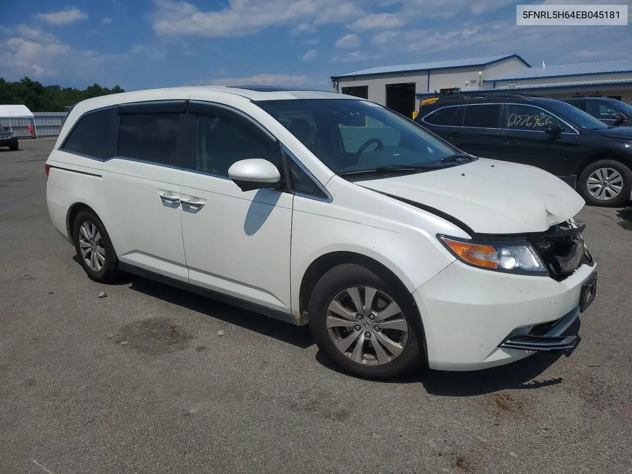 2014 Honda Odyssey Exl VIN: 5FNRL5H64EB045181 Lot: 60573926