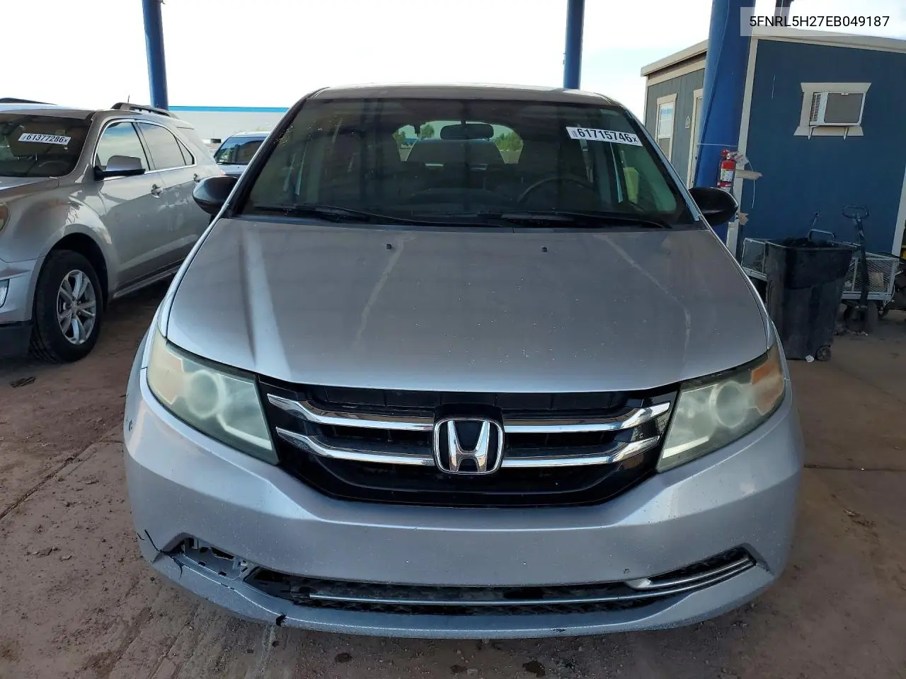 5FNRL5H27EB049187 2014 Honda Odyssey Lx