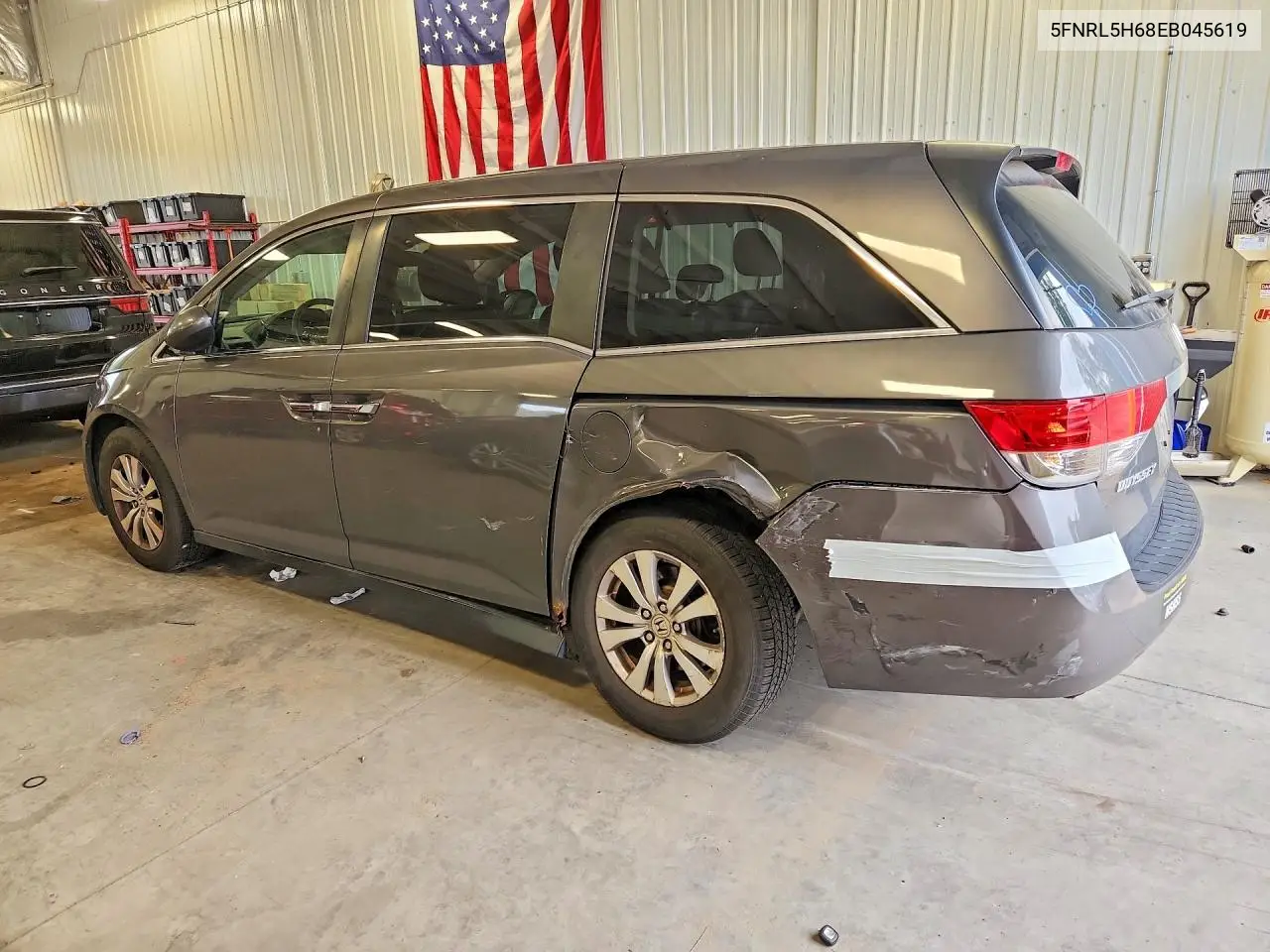 2014 Honda Odyssey Exl VIN: 5FNRL5H68EB045619 Lot: 61912536
