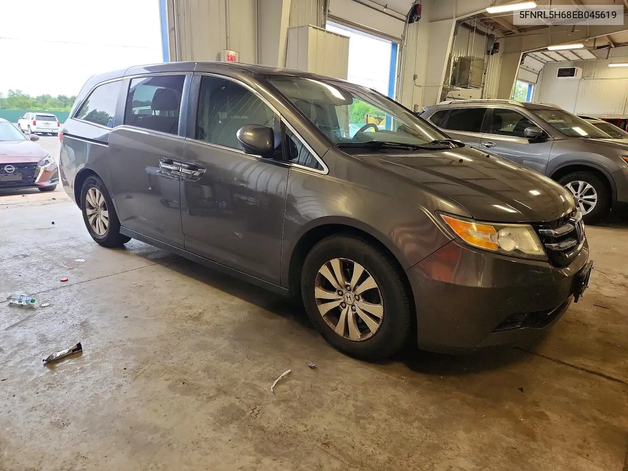 2014 Honda Odyssey Exl VIN: 5FNRL5H68EB045619 Lot: 61912536