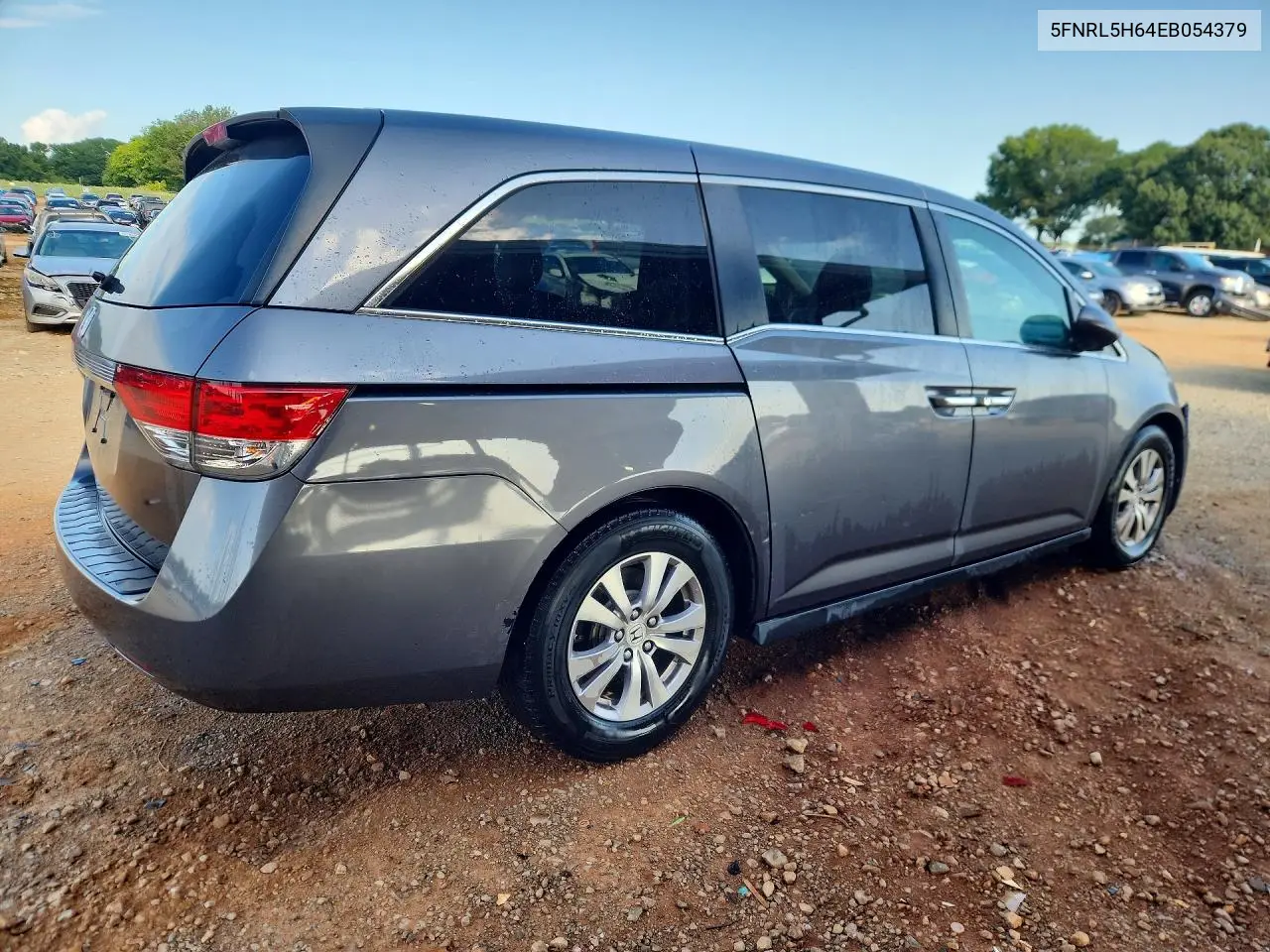 2014 Honda Odyssey Exl VIN: 5FNRL5H64EB054379 Lot: 61912926