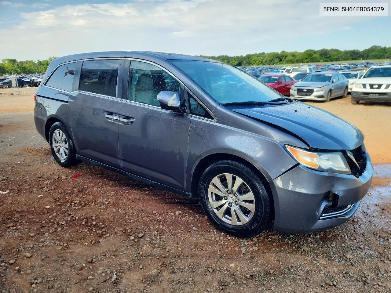 2014 Honda Odyssey Exl VIN: 5FNRL5H64EB054379 Lot: 61912926