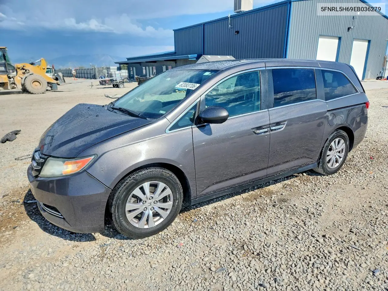 2014 Honda Odyssey Exl VIN: 5FNRL5H69EB036279 Lot: 62083706