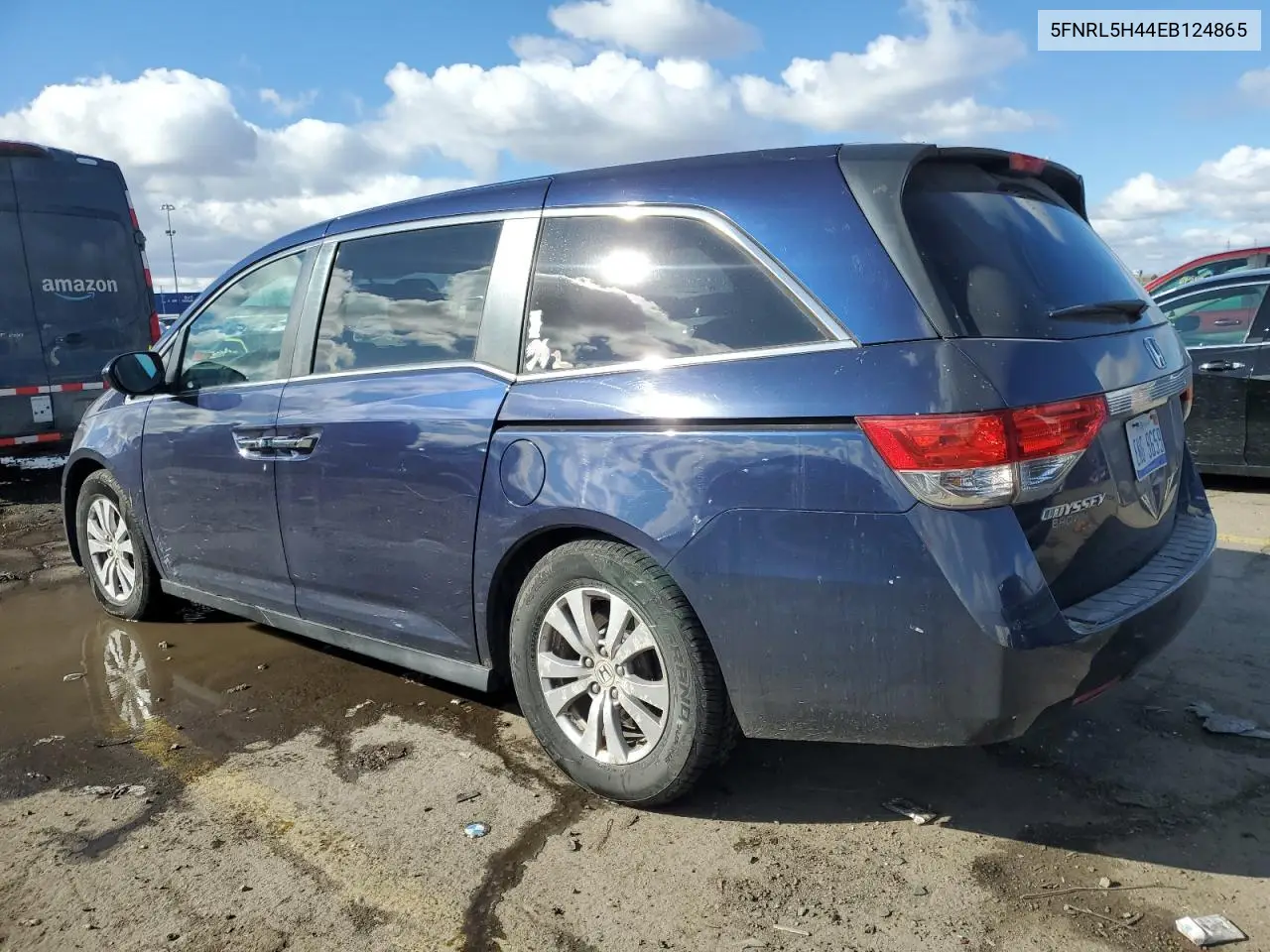 5FNRL5H44EB124865 2014 Honda Odyssey Ex