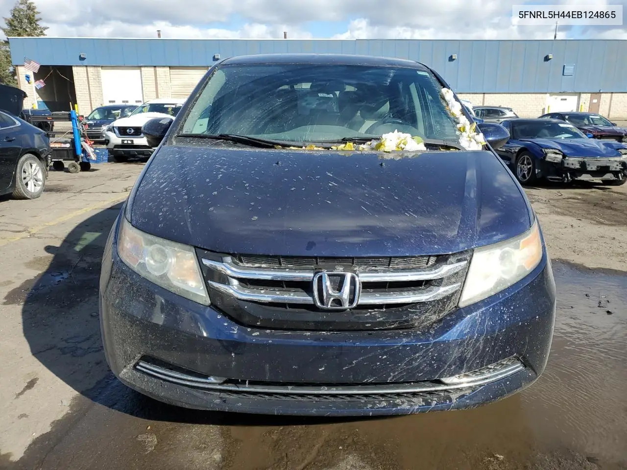 5FNRL5H44EB124865 2014 Honda Odyssey Ex