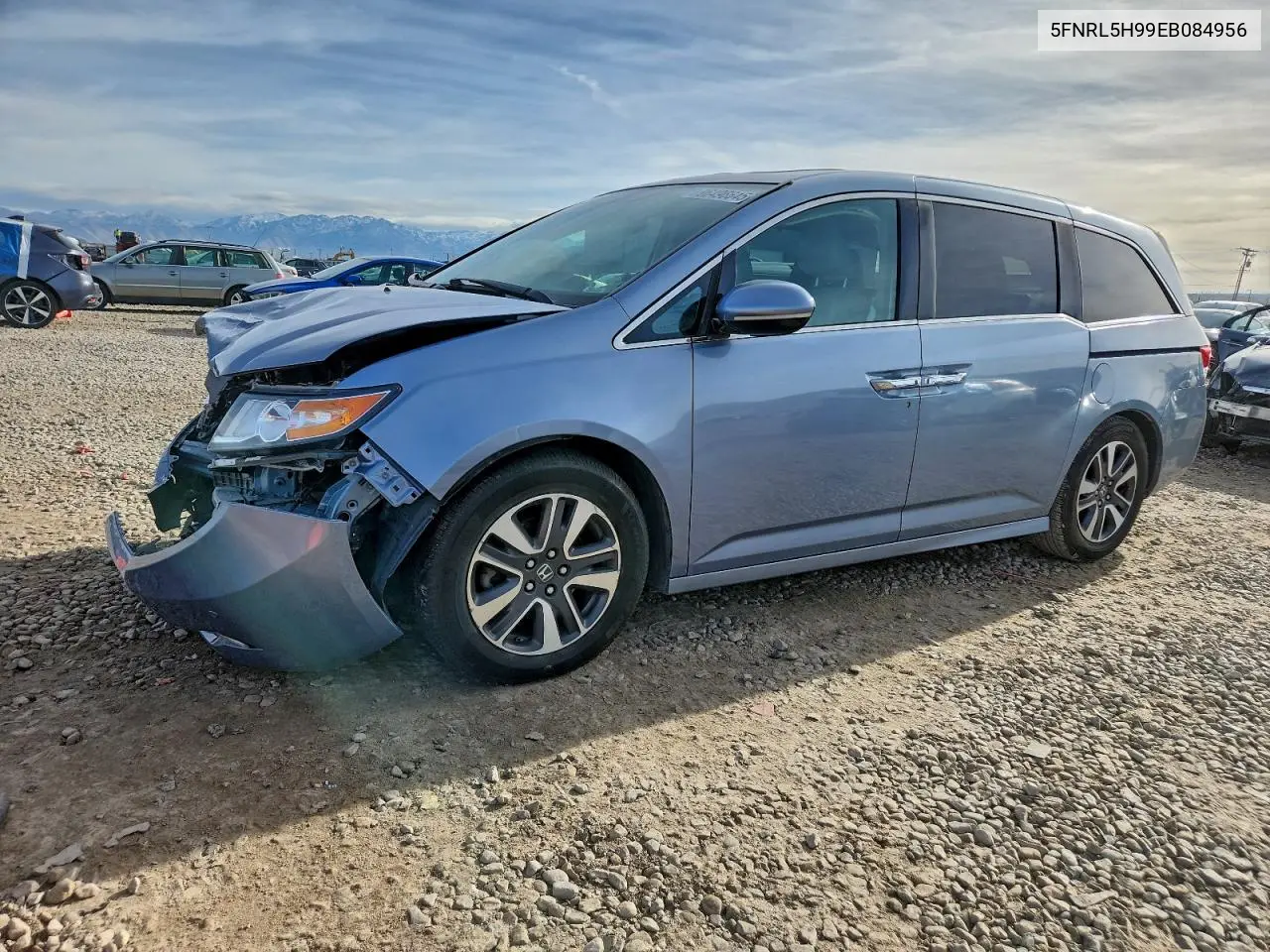 5FNRL5H99EB084956 2014 Honda Odyssey Touring