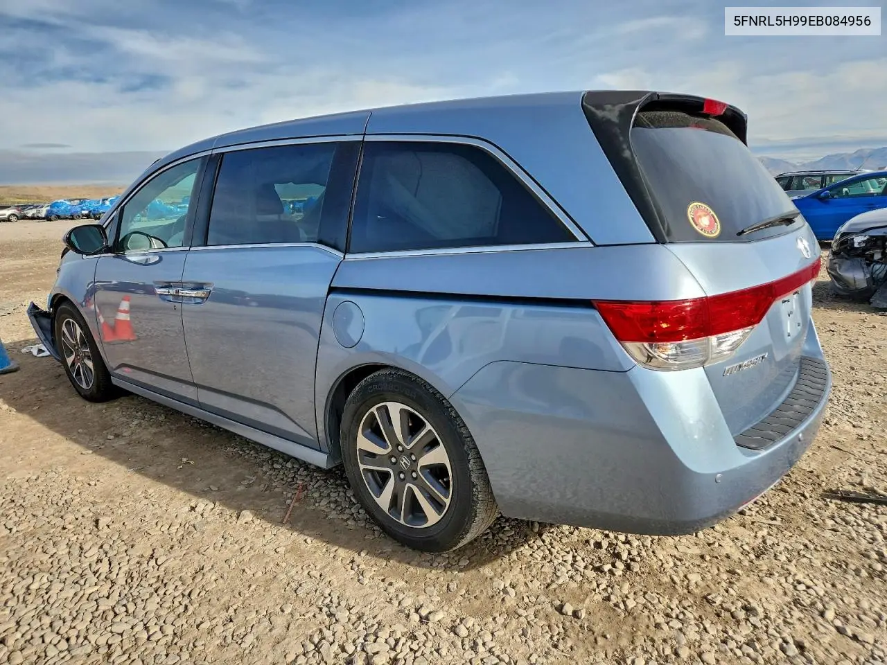 5FNRL5H99EB084956 2014 Honda Odyssey Touring