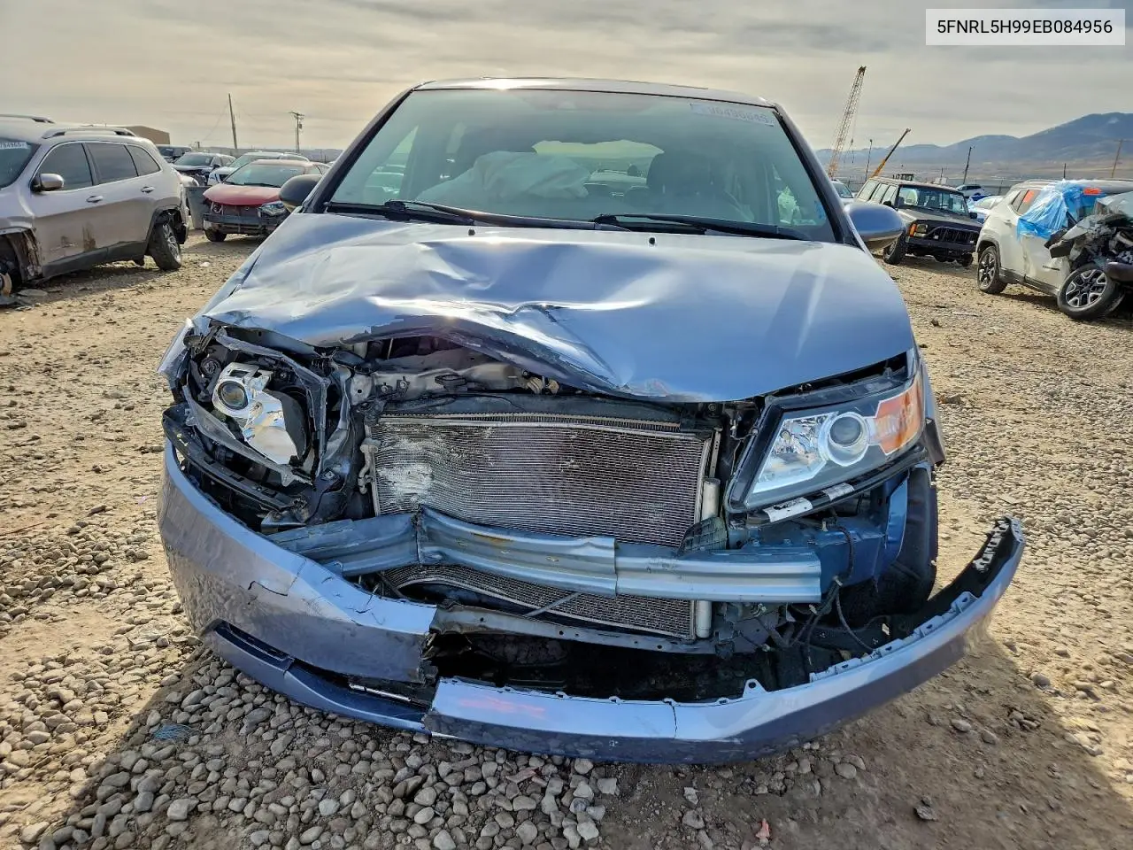 5FNRL5H99EB084956 2014 Honda Odyssey Touring