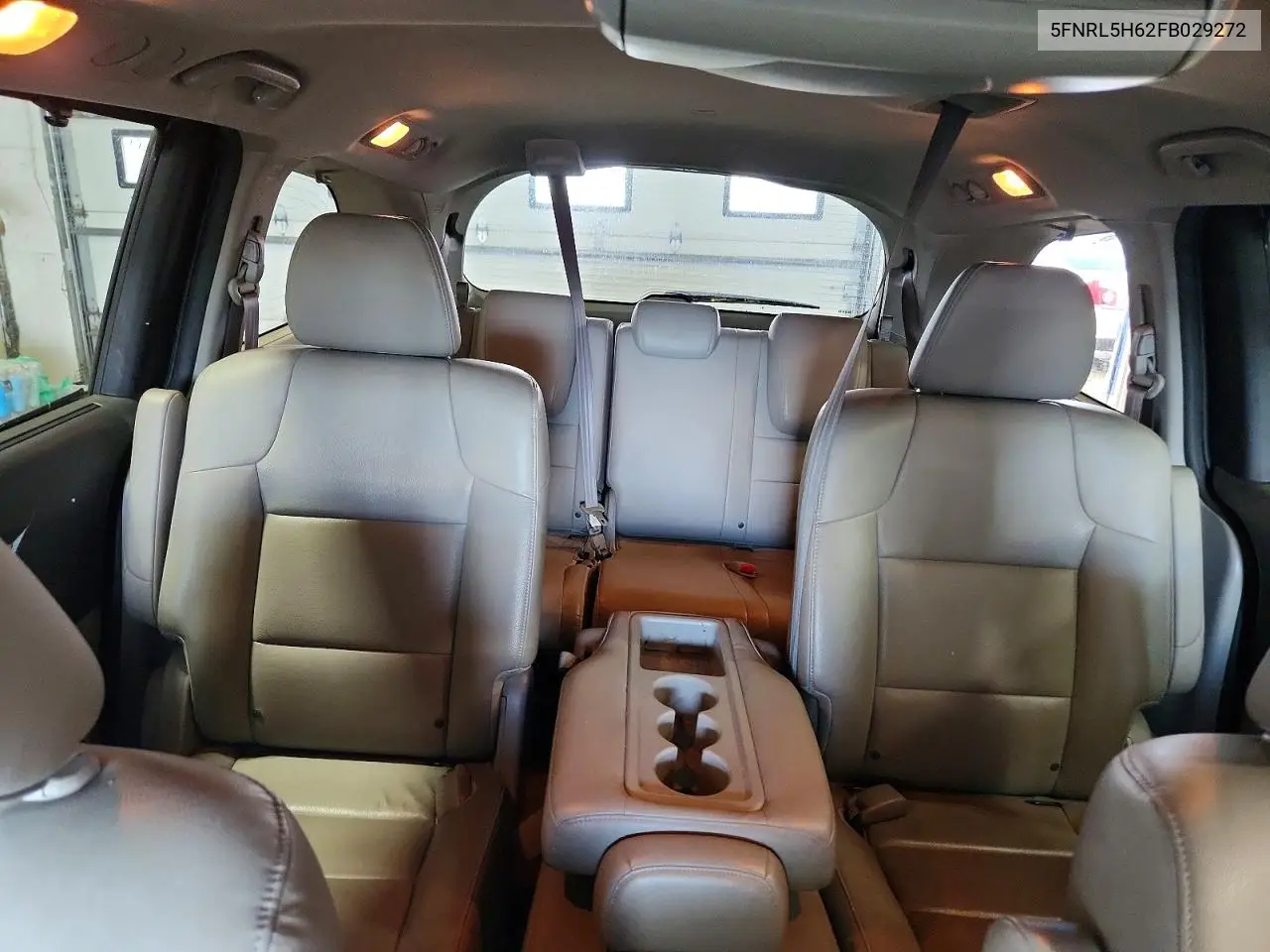 2015 Honda Odyssey Exl VIN: 5FNRL5H62FB029272 Lot: 56065786
