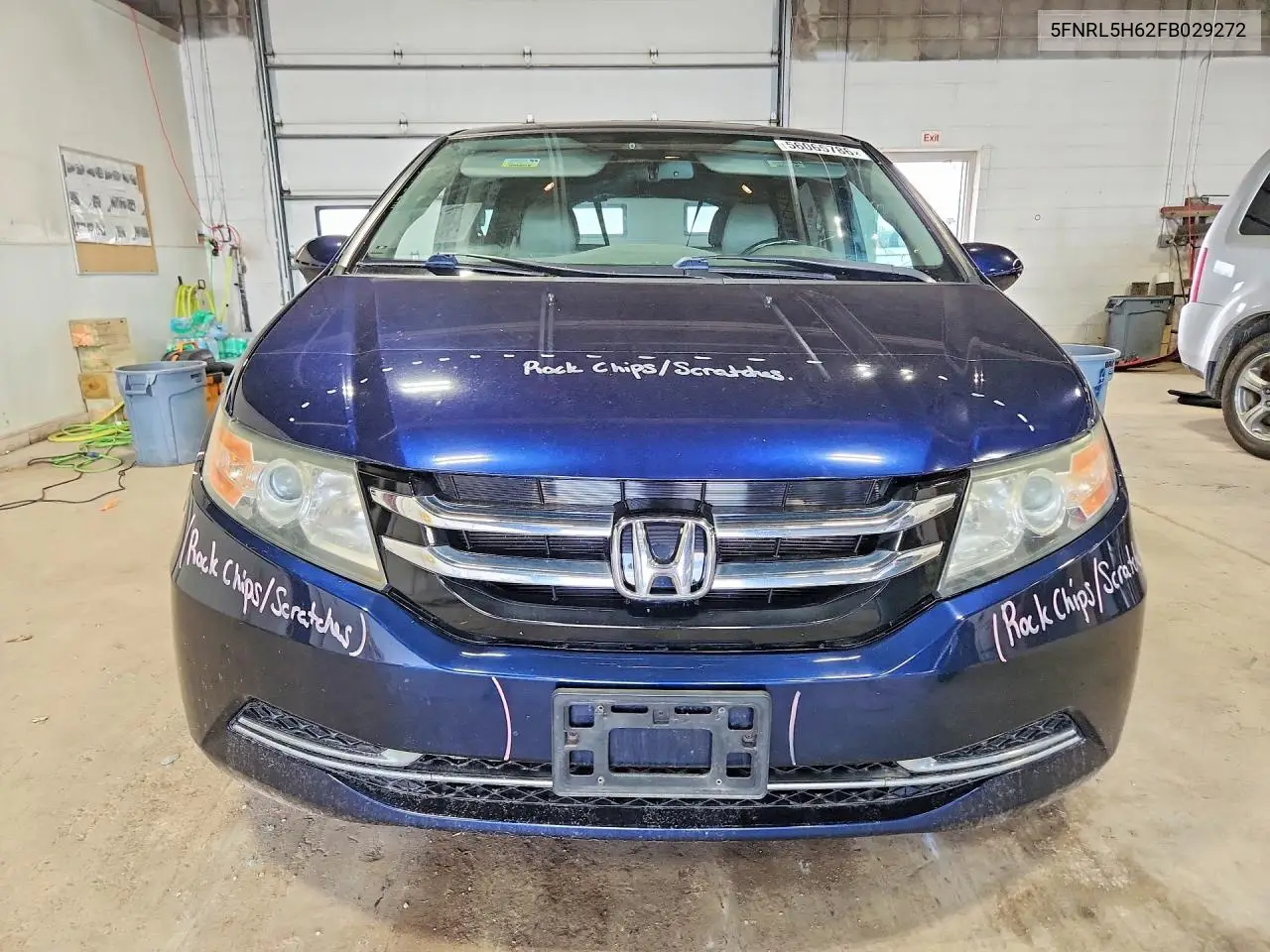 2015 Honda Odyssey Exl VIN: 5FNRL5H62FB029272 Lot: 56065786