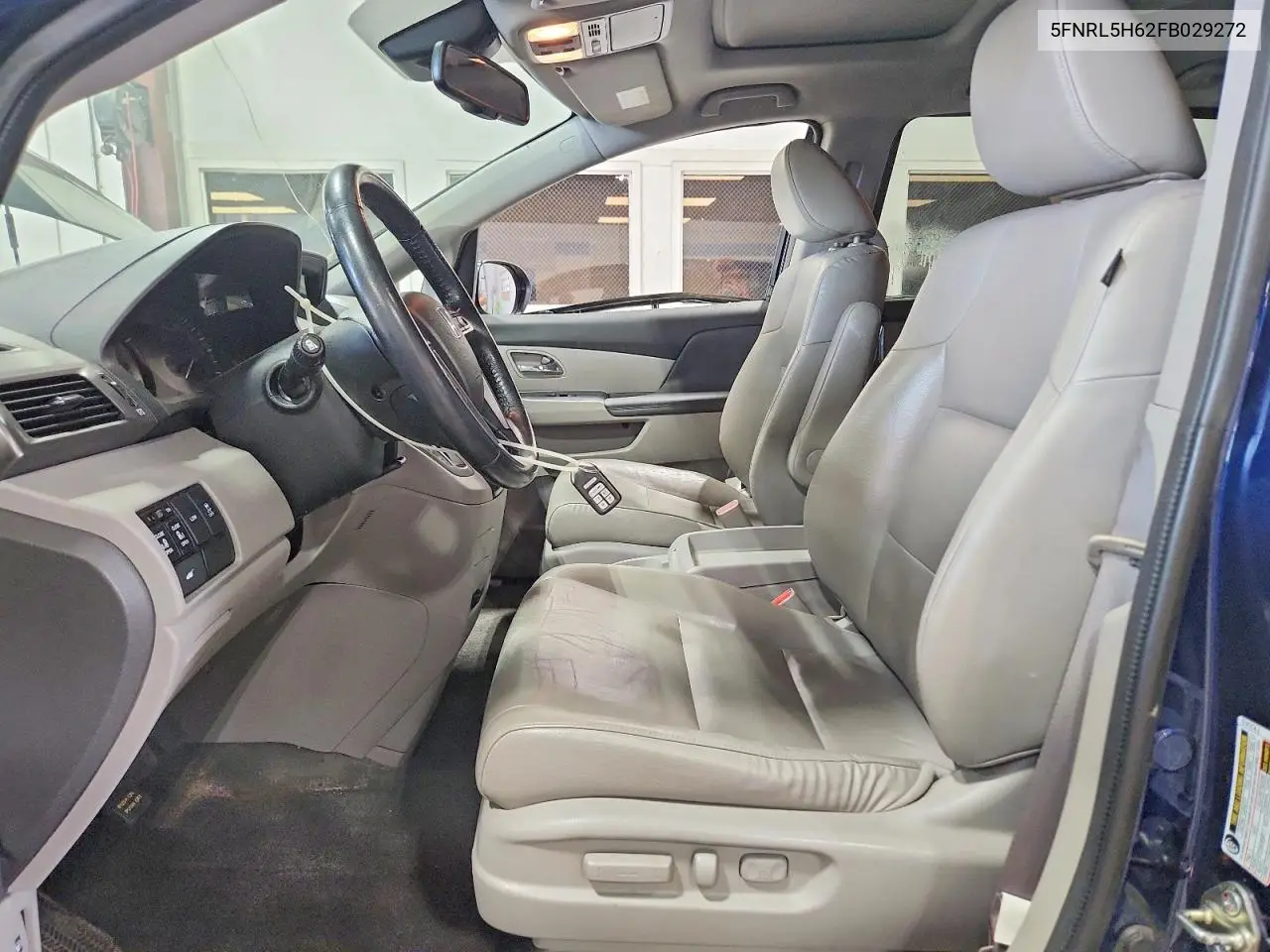 2015 Honda Odyssey Exl VIN: 5FNRL5H62FB029272 Lot: 56065786