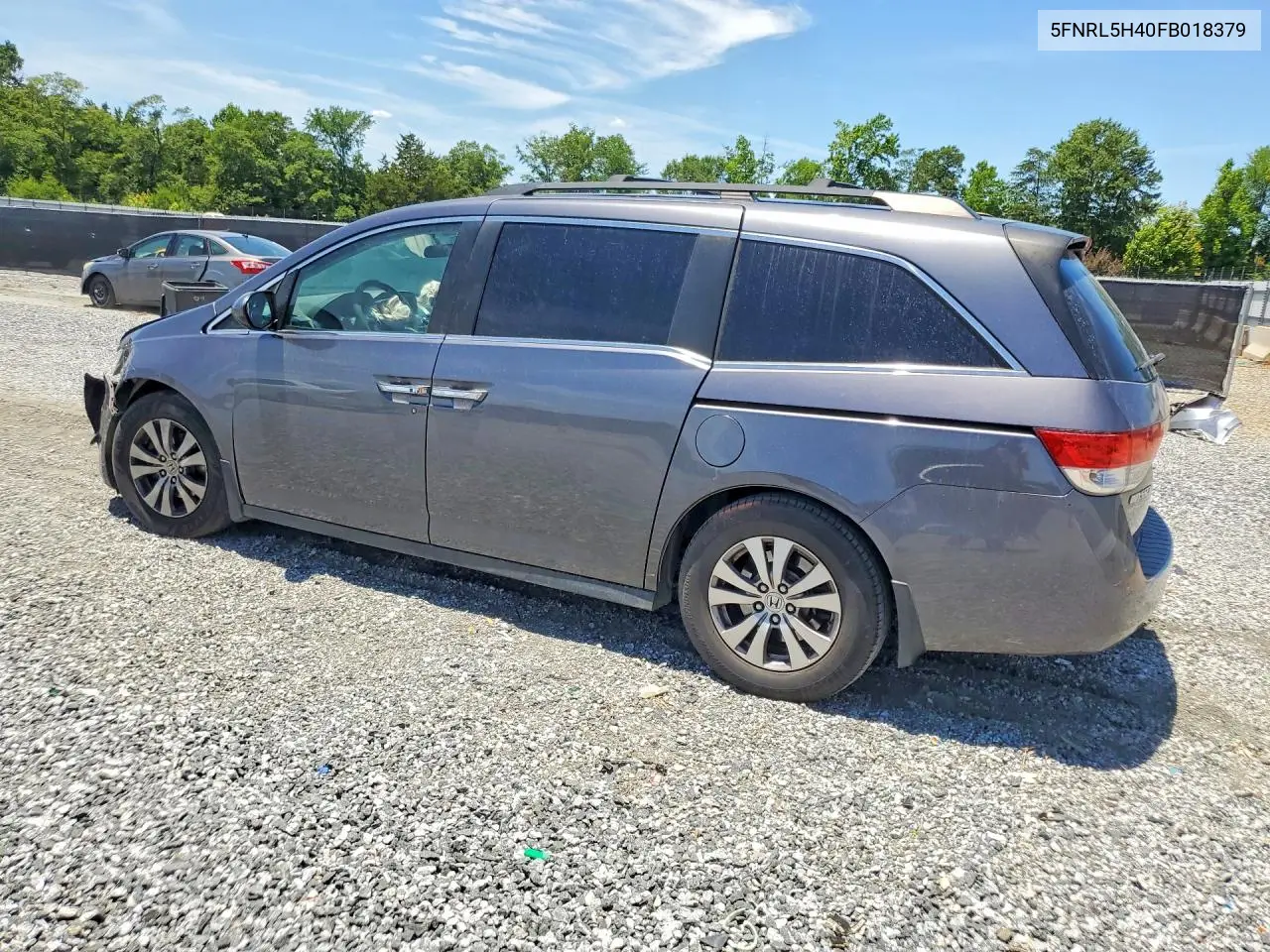 2015 Honda Odyssey Ex VIN: 5FNRL5H40FB018379 Lot: 57298996