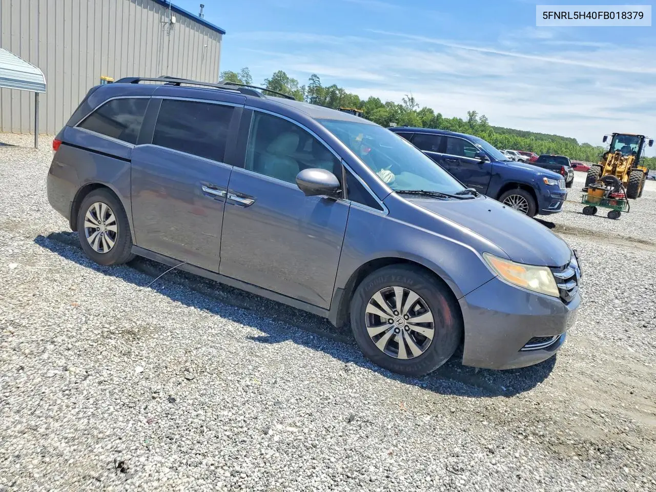 2015 Honda Odyssey Ex VIN: 5FNRL5H40FB018379 Lot: 57298996