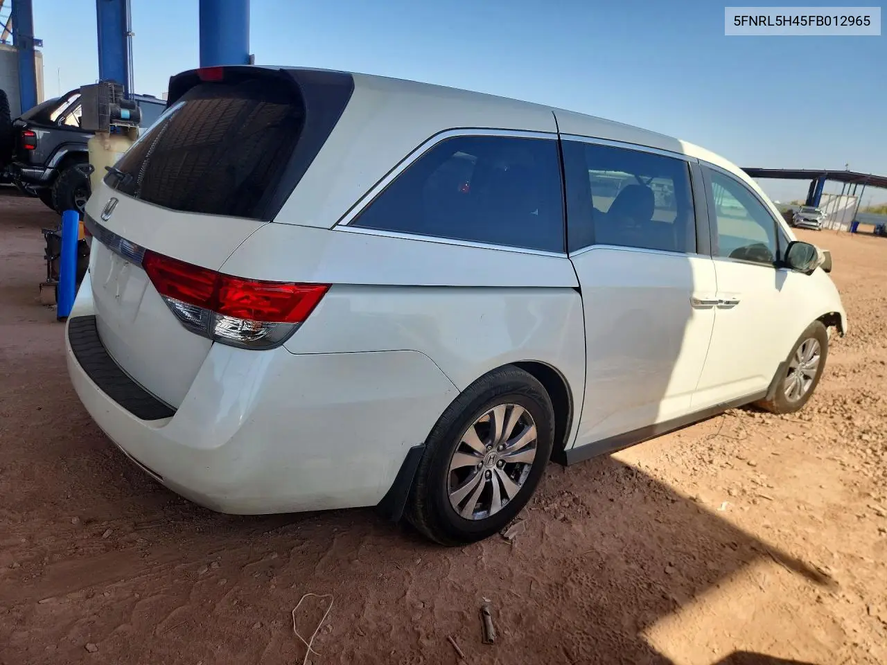 2015 Honda Odyssey Ex VIN: 5FNRL5H45FB012965 Lot: 57694526