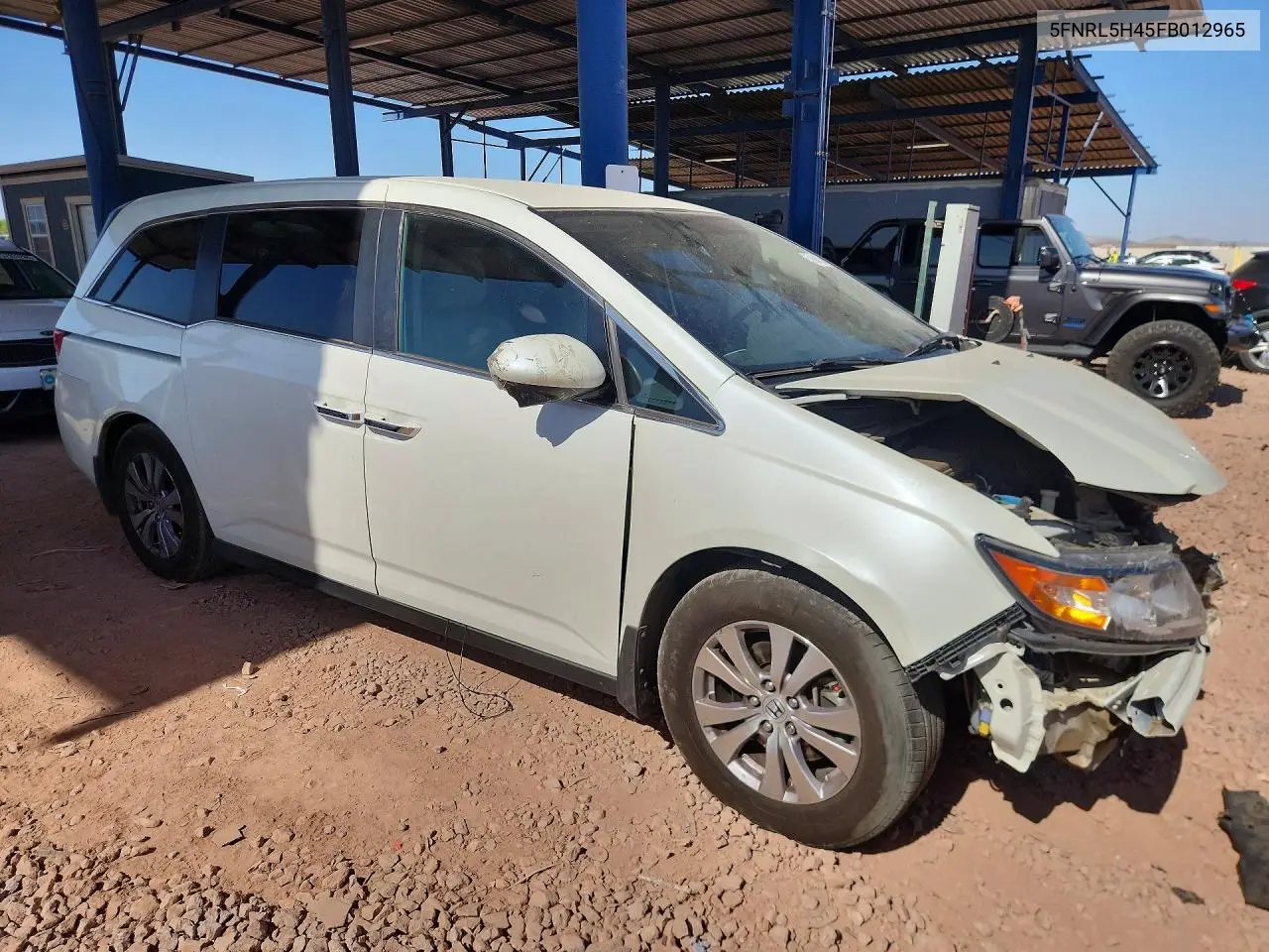 2015 Honda Odyssey Ex VIN: 5FNRL5H45FB012965 Lot: 57694526