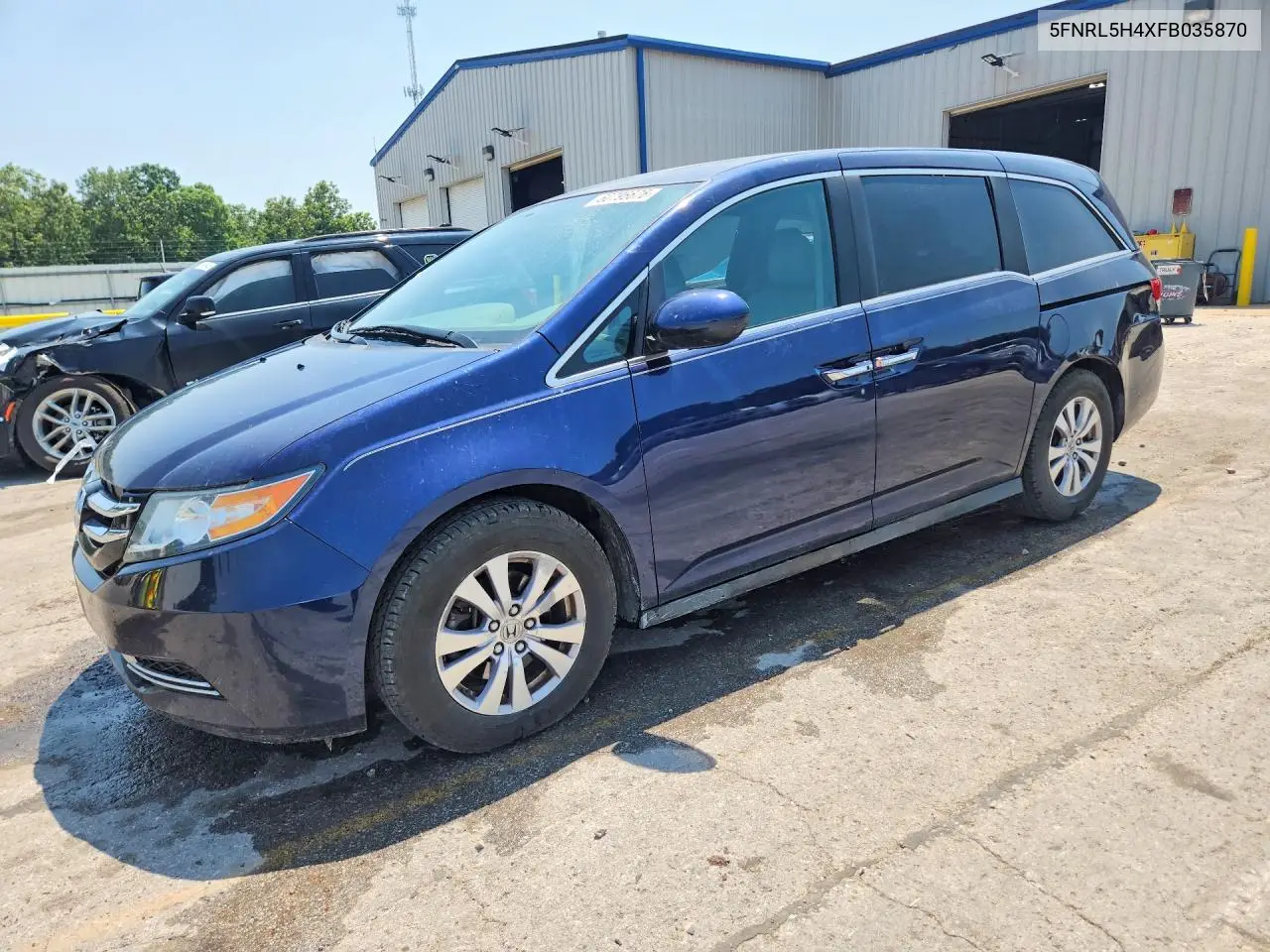5FNRL5H4XFB035870 2015 Honda Odyssey Ex