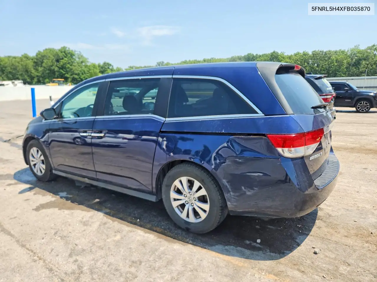 5FNRL5H4XFB035870 2015 Honda Odyssey Ex