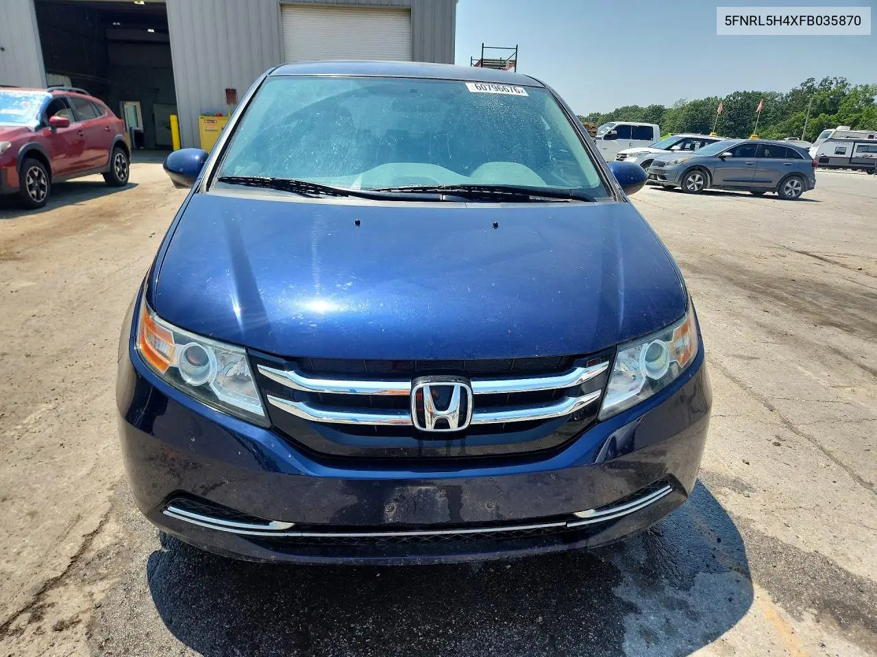 5FNRL5H4XFB035870 2015 Honda Odyssey Ex