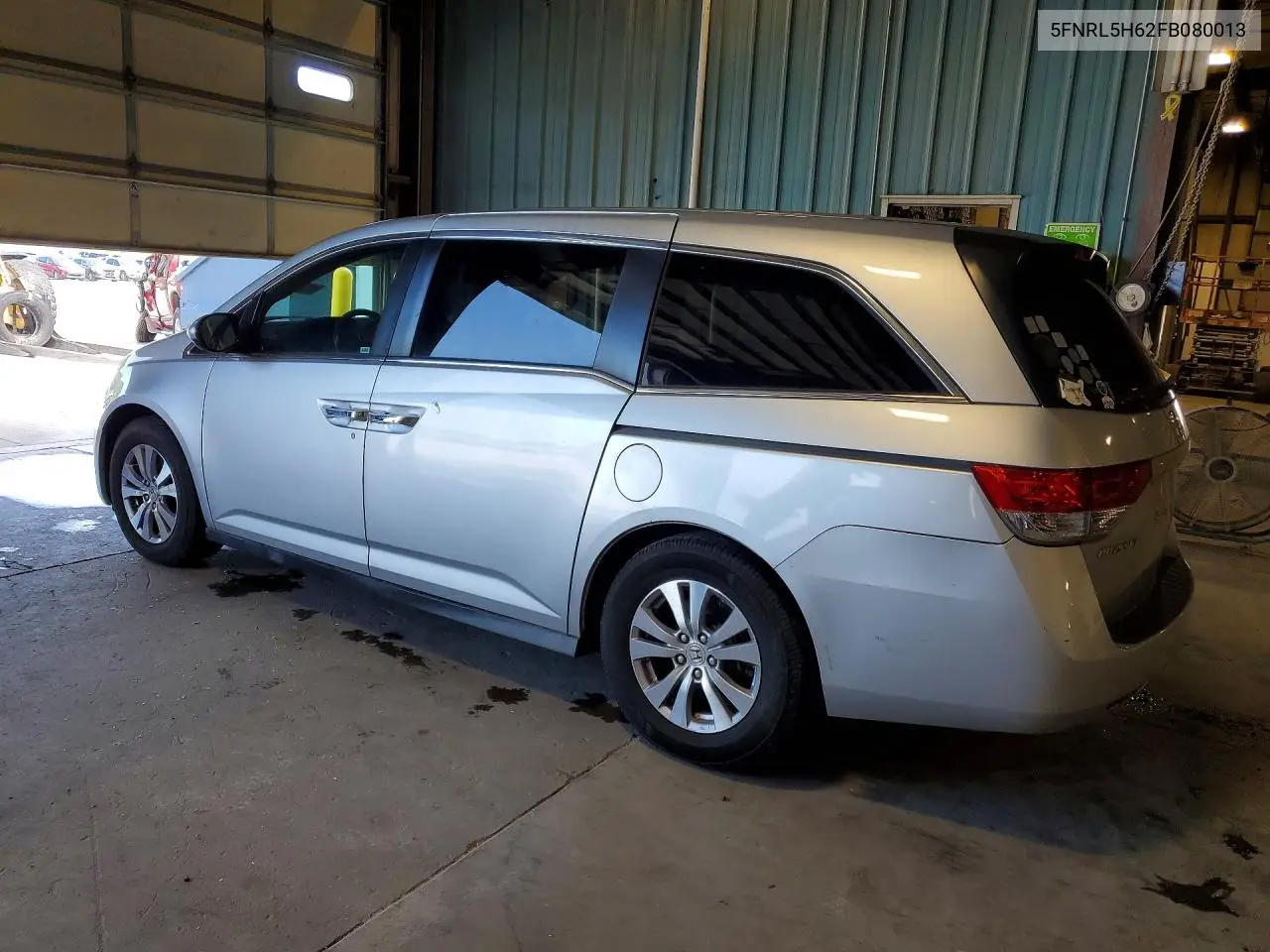 2015 Honda Odyssey Exl VIN: 5FNRL5H62FB080013 Lot: 61678436