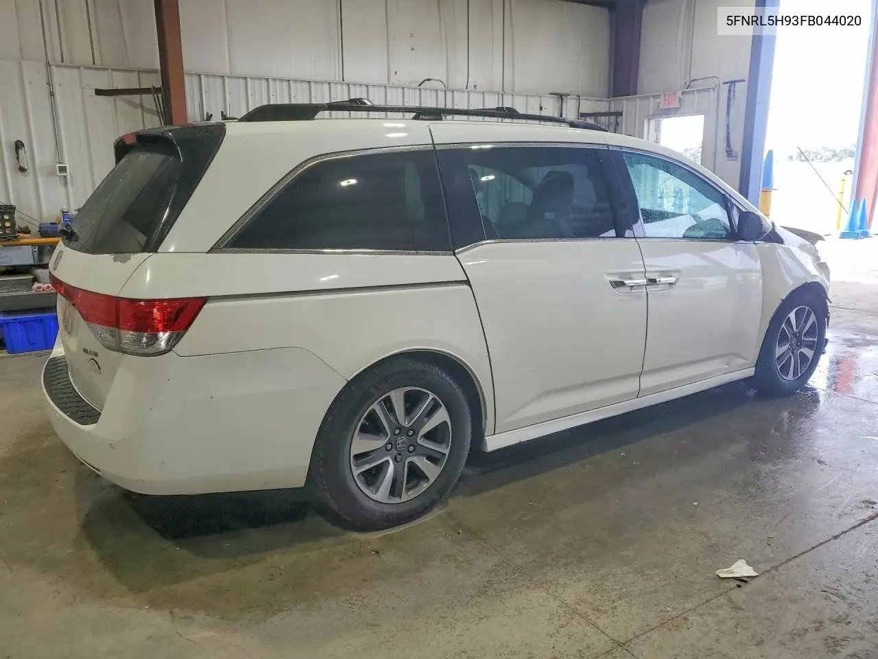 2015 Honda Odyssey Touring VIN: 5FNRL5H93FB044020 Lot: 62136426