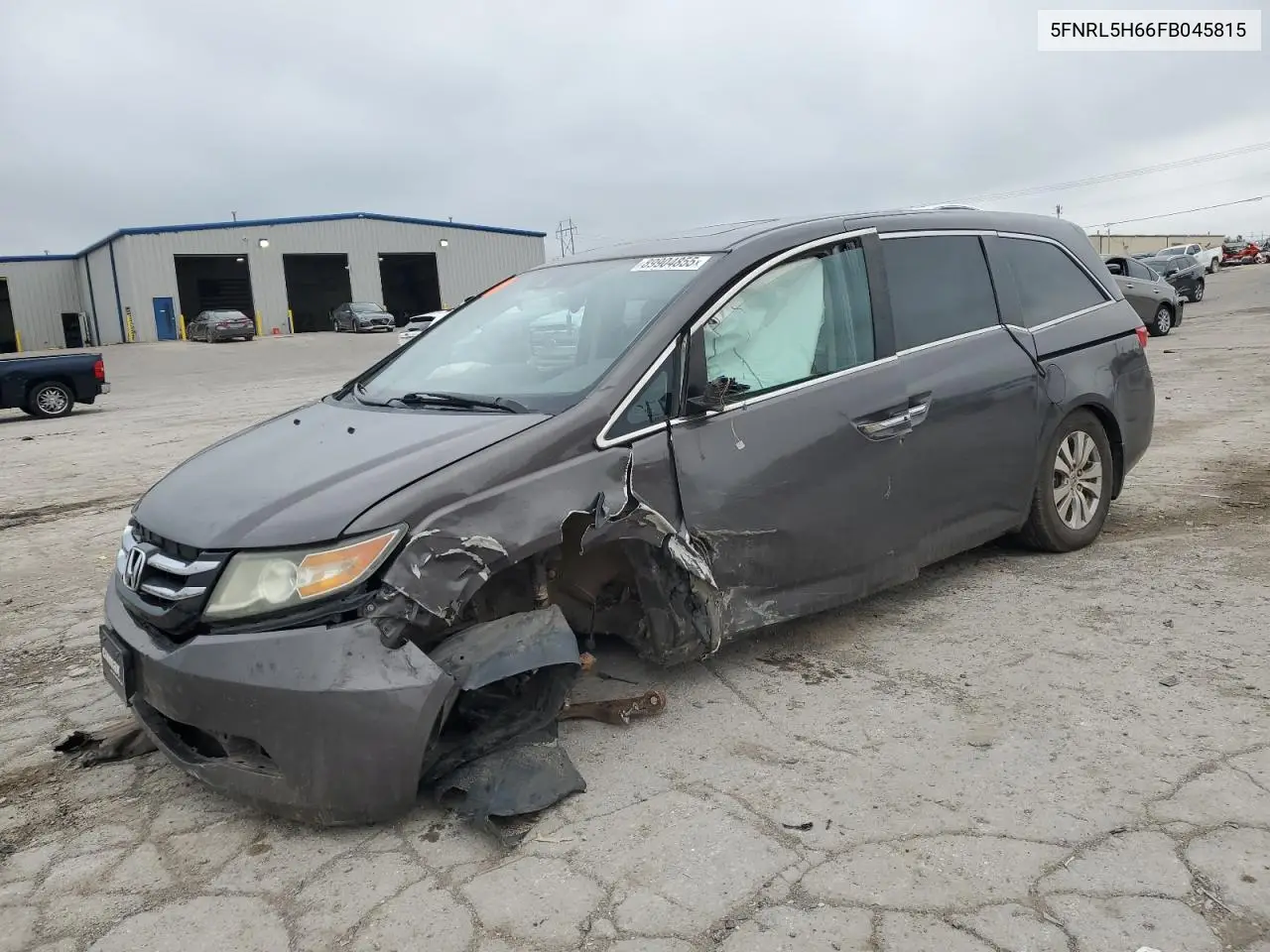 5FNRL5H66FB045815 2015 Honda Odyssey Exl
