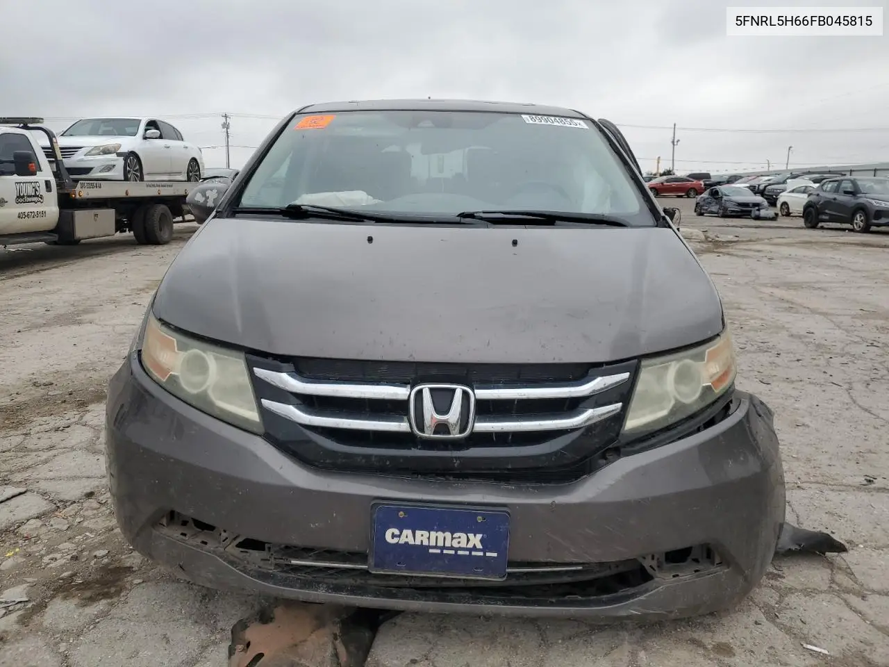 5FNRL5H66FB045815 2015 Honda Odyssey Exl