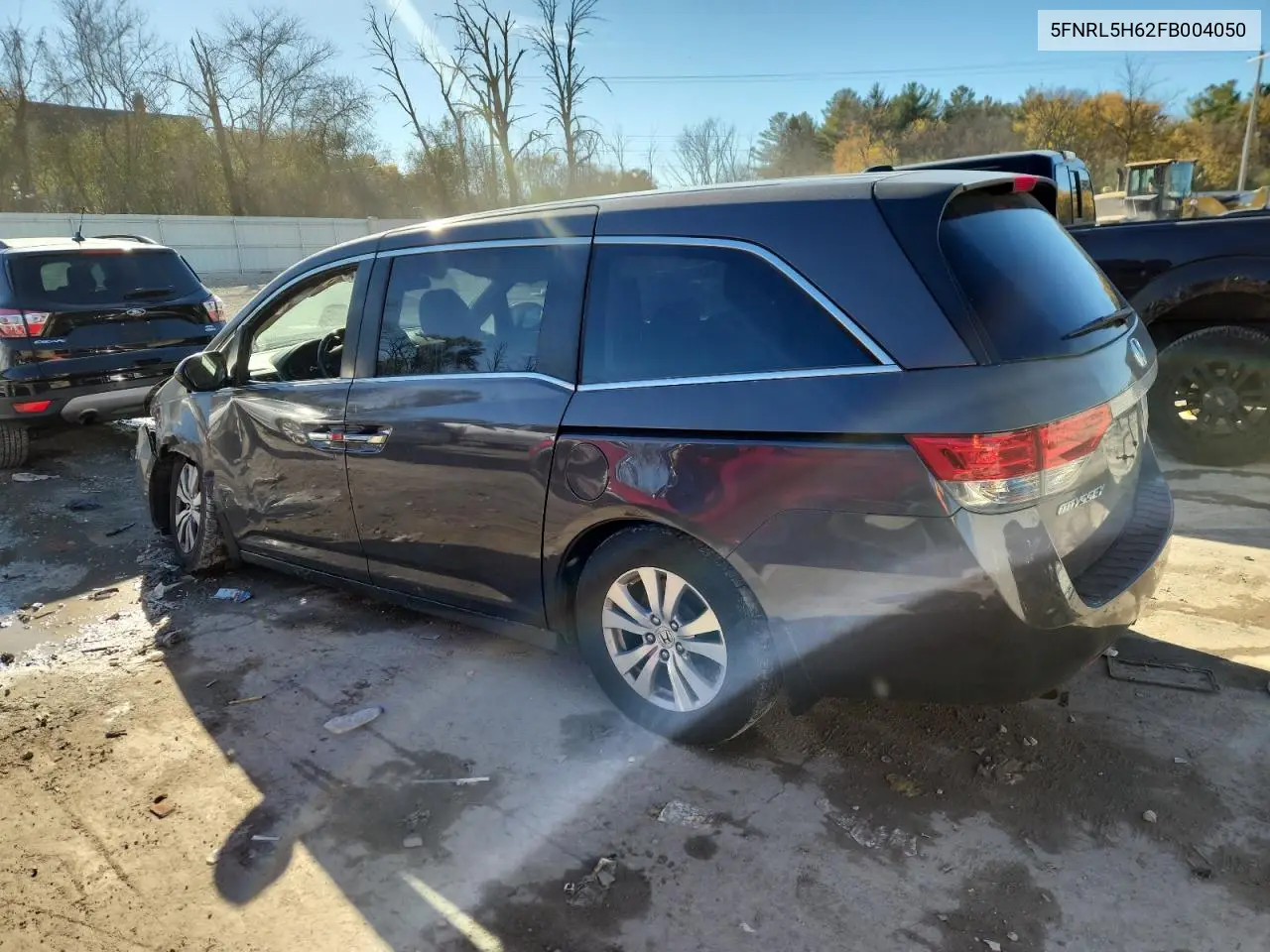 5FNRL5H62FB004050 2015 Honda Odyssey Exl