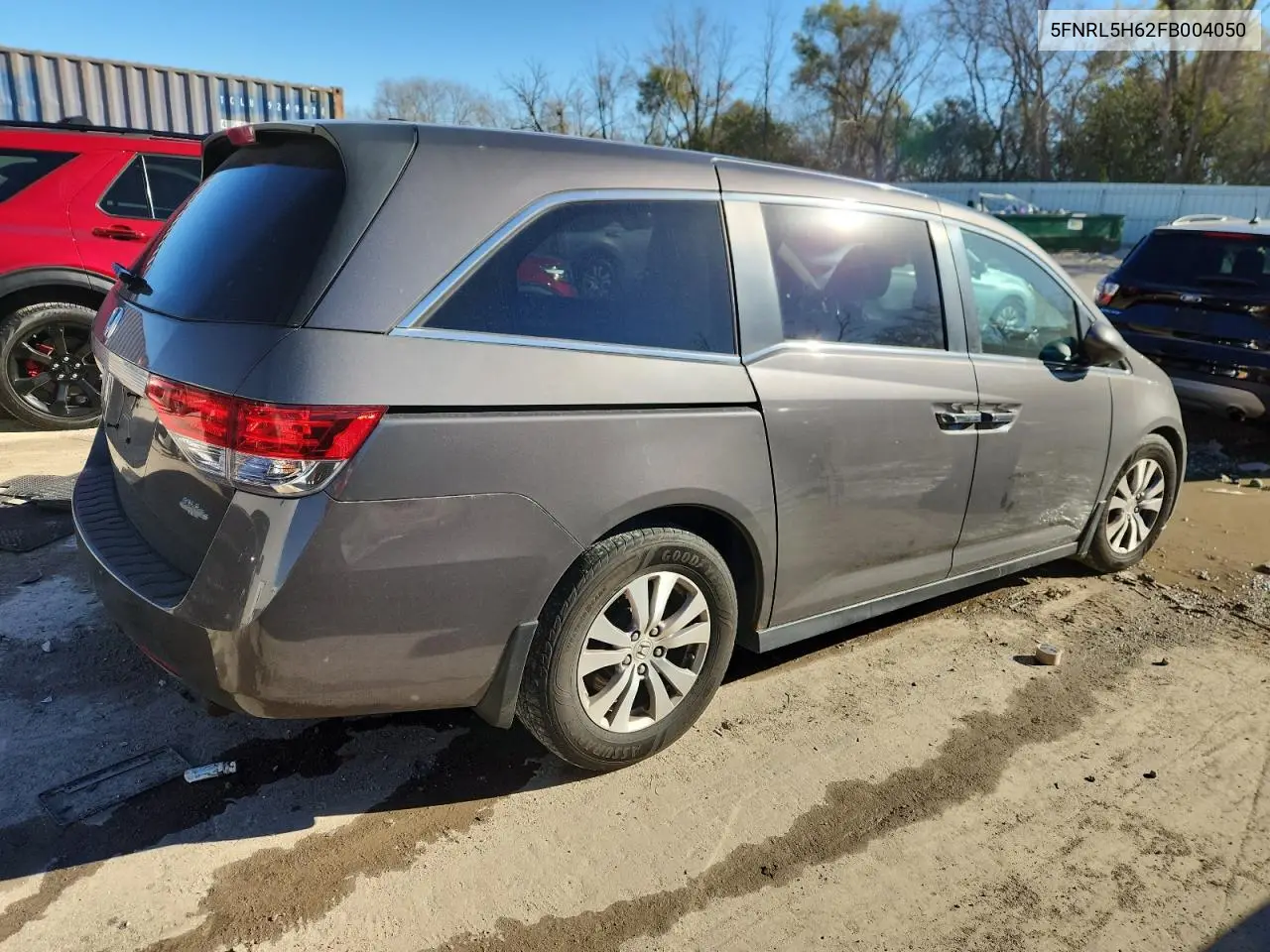5FNRL5H62FB004050 2015 Honda Odyssey Exl
