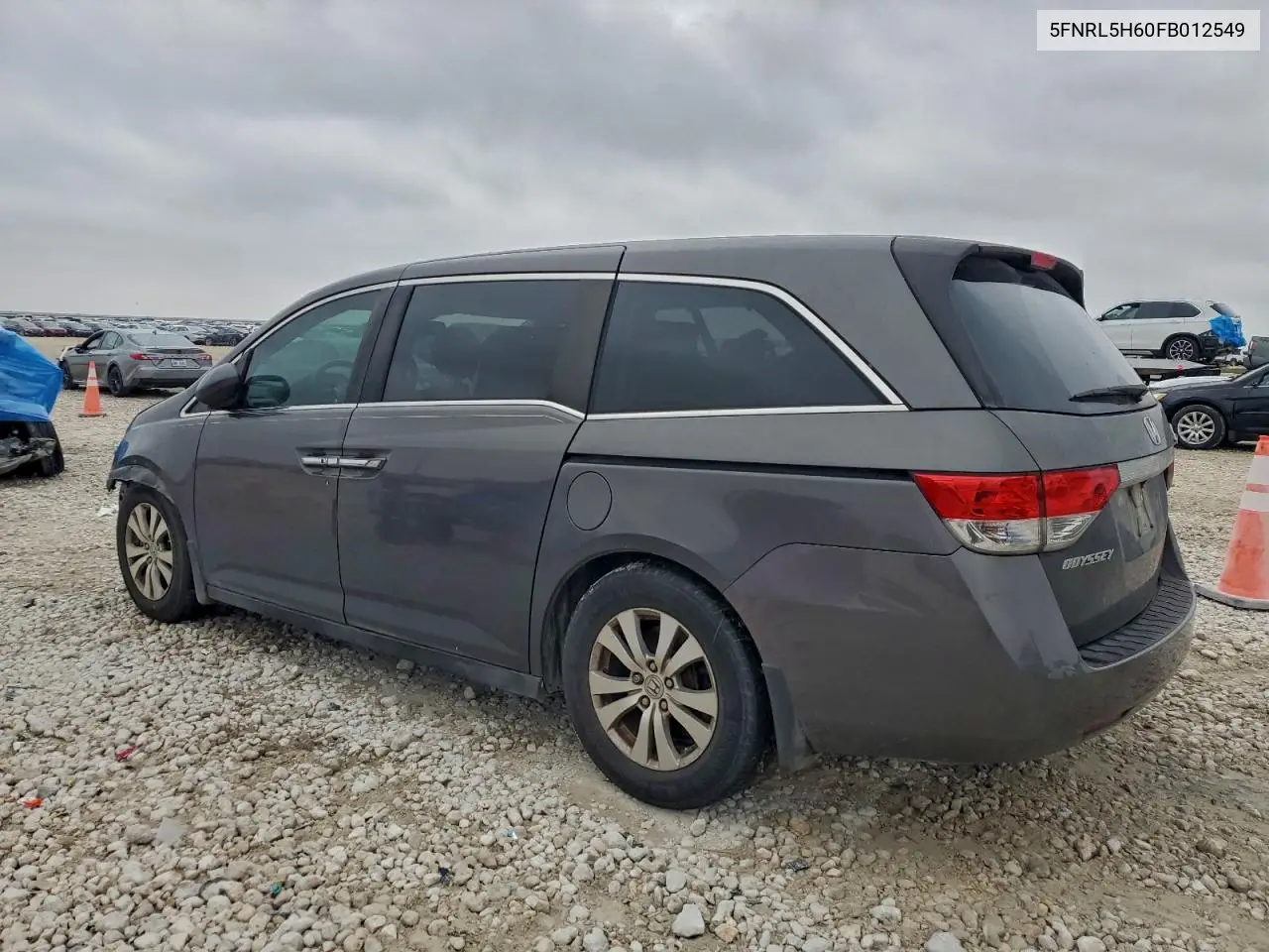 5FNRL5H60FB012549 2015 Honda Odyssey Exl
