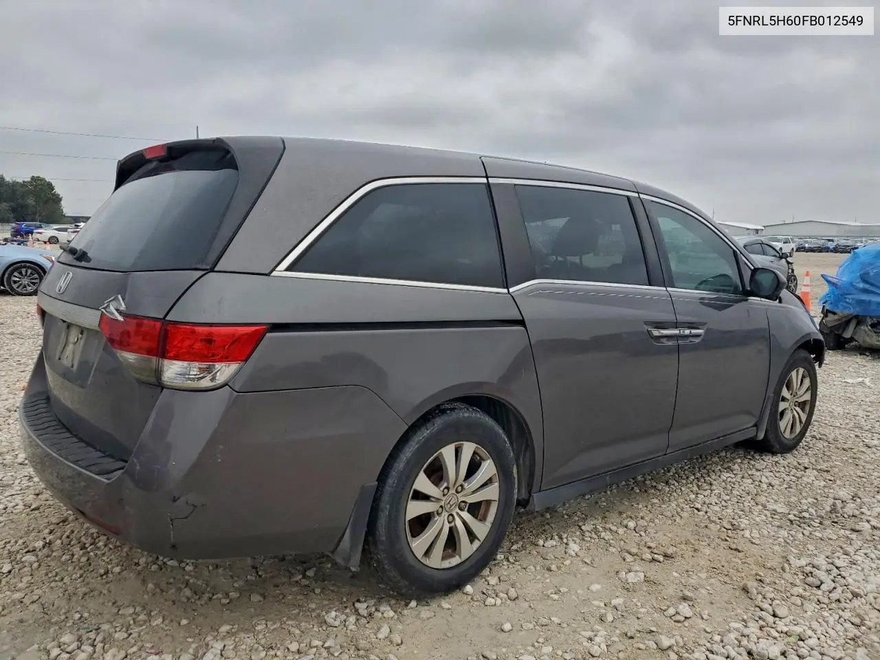 5FNRL5H60FB012549 2015 Honda Odyssey Exl