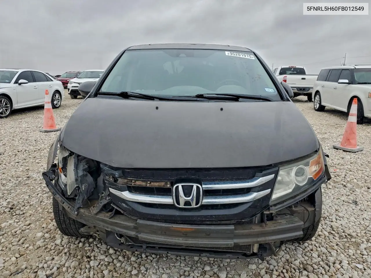 5FNRL5H60FB012549 2015 Honda Odyssey Exl