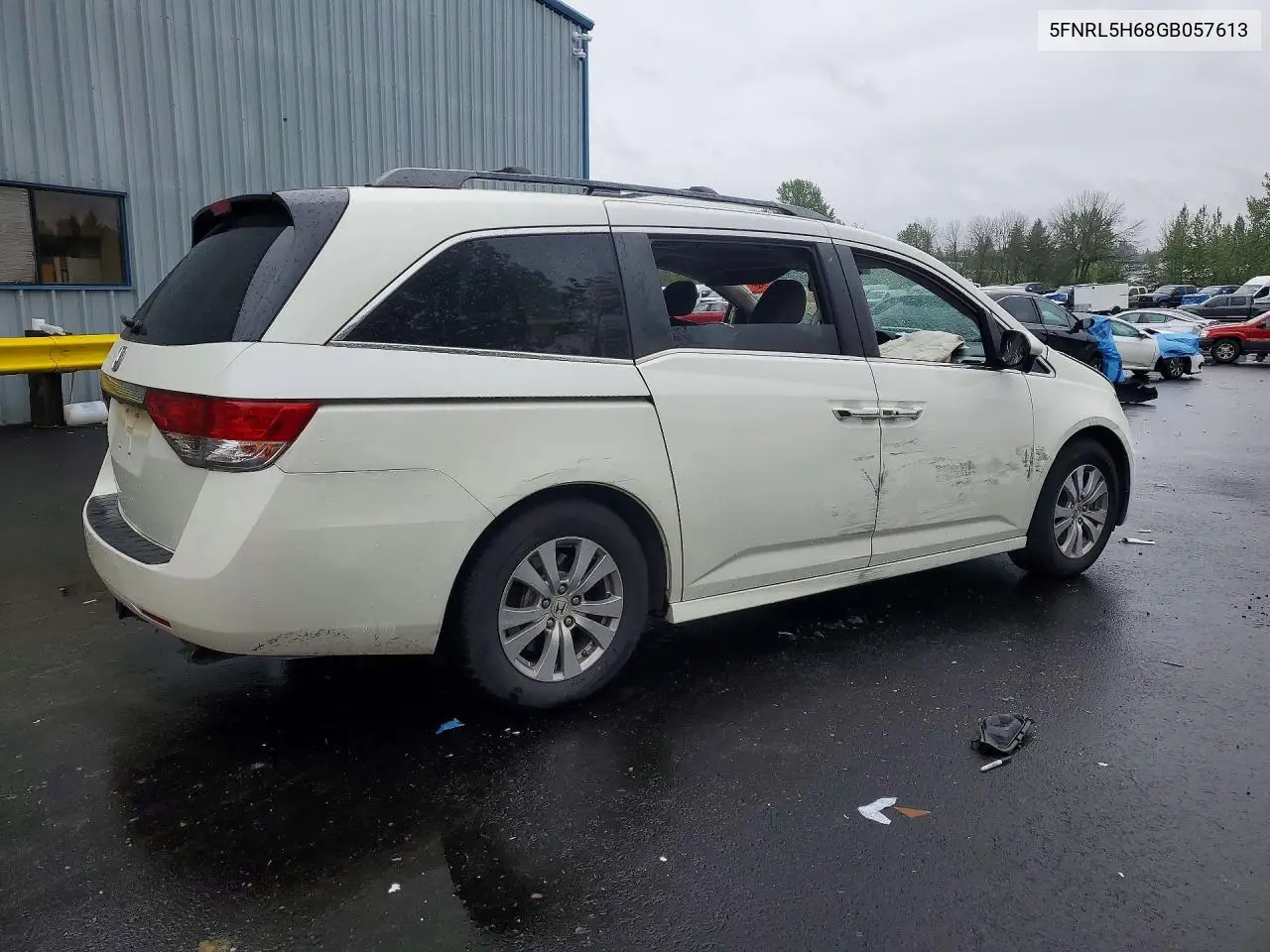 5FNRL5H68GB057613 2016 Honda Odyssey Exl