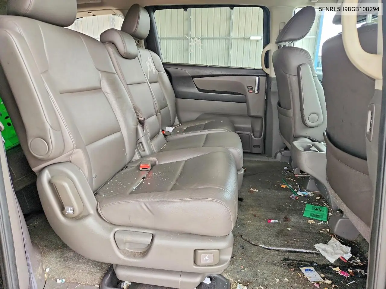 2016 Honda Odyssey Touring VIN: 5FNRL5H98GB108294 Lot: 52677466