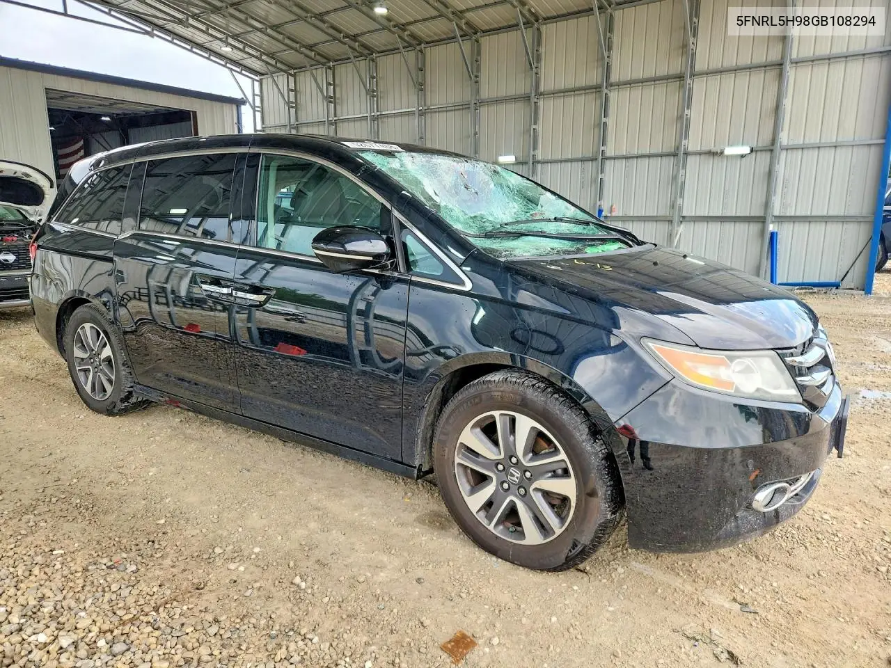 2016 Honda Odyssey Touring VIN: 5FNRL5H98GB108294 Lot: 52677466