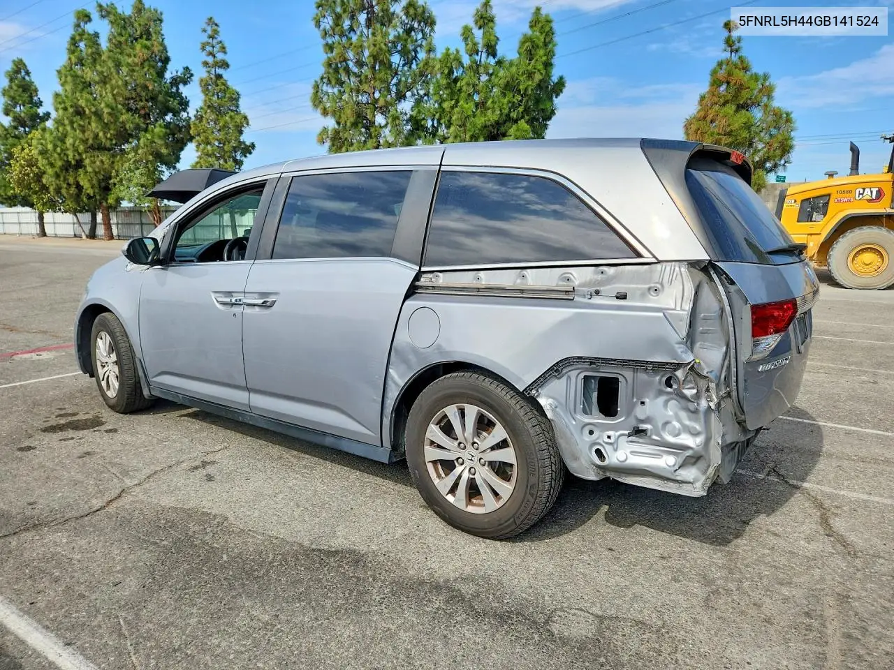 2016 Honda Odyssey Ex VIN: 5FNRL5H44GB141524 Lot: 60441316