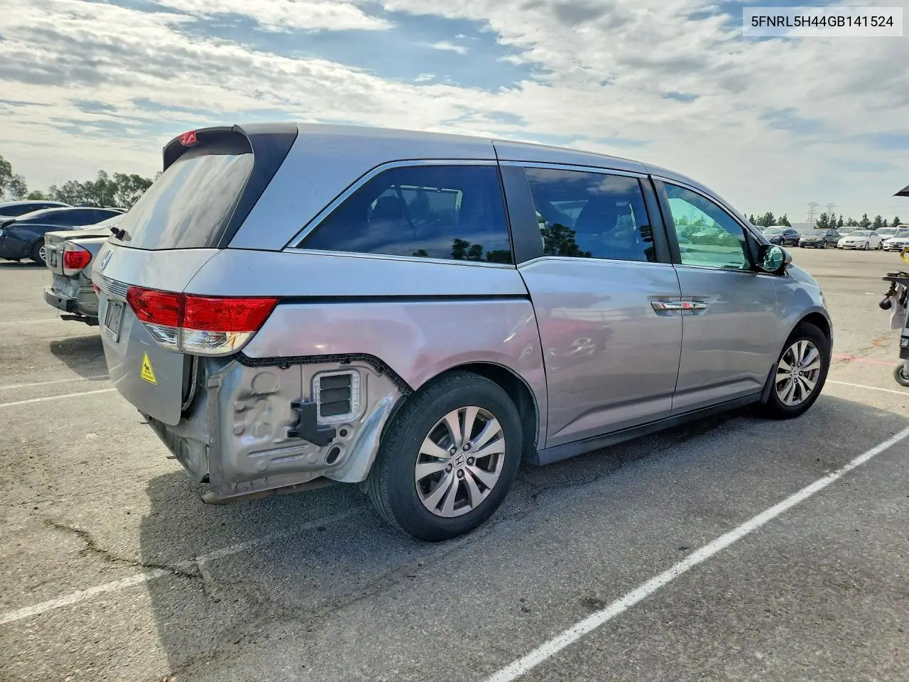 2016 Honda Odyssey Ex VIN: 5FNRL5H44GB141524 Lot: 60441316