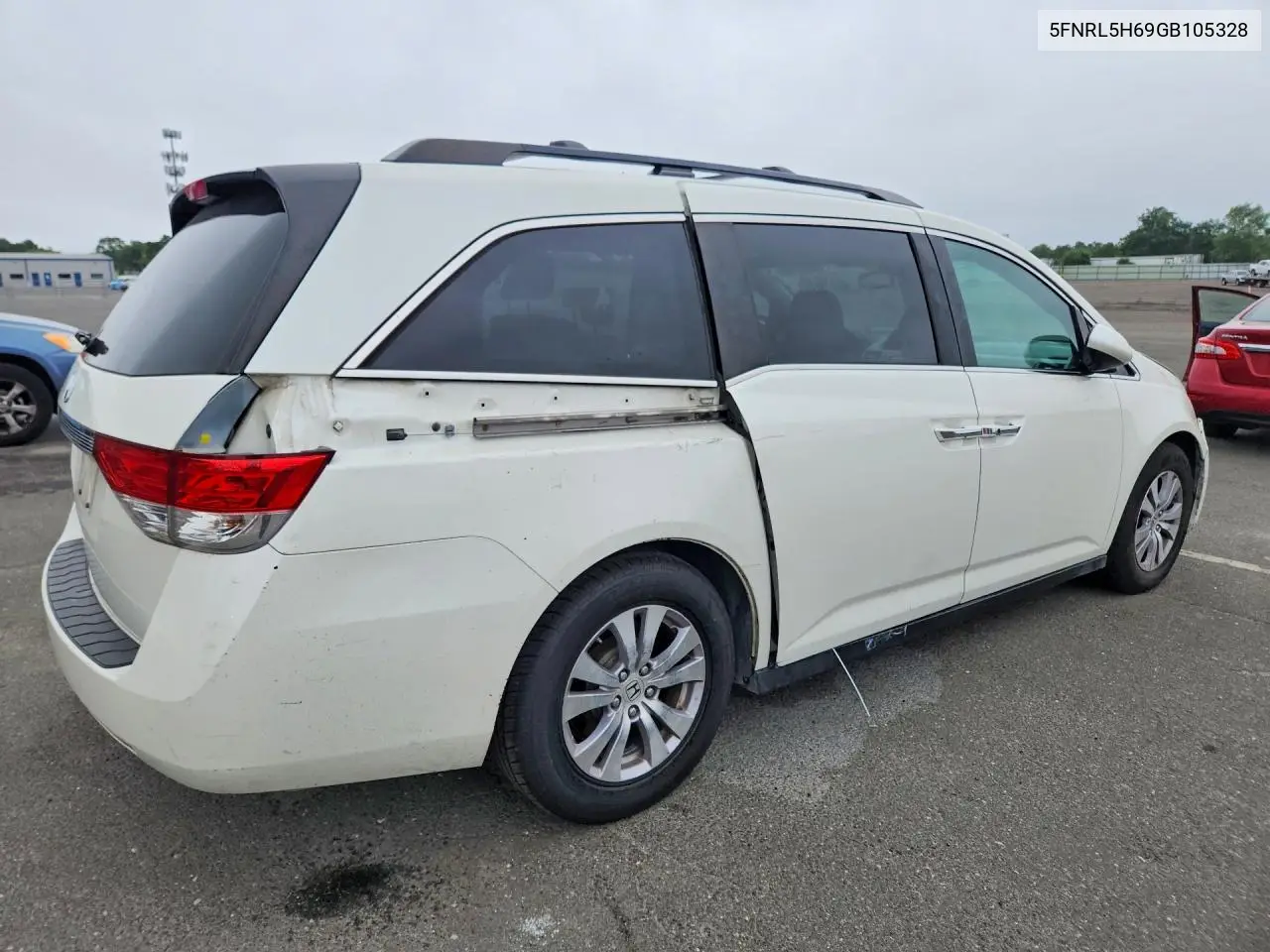2016 Honda Odyssey Exl VIN: 5FNRL5H69GB105328 Lot: 60894716