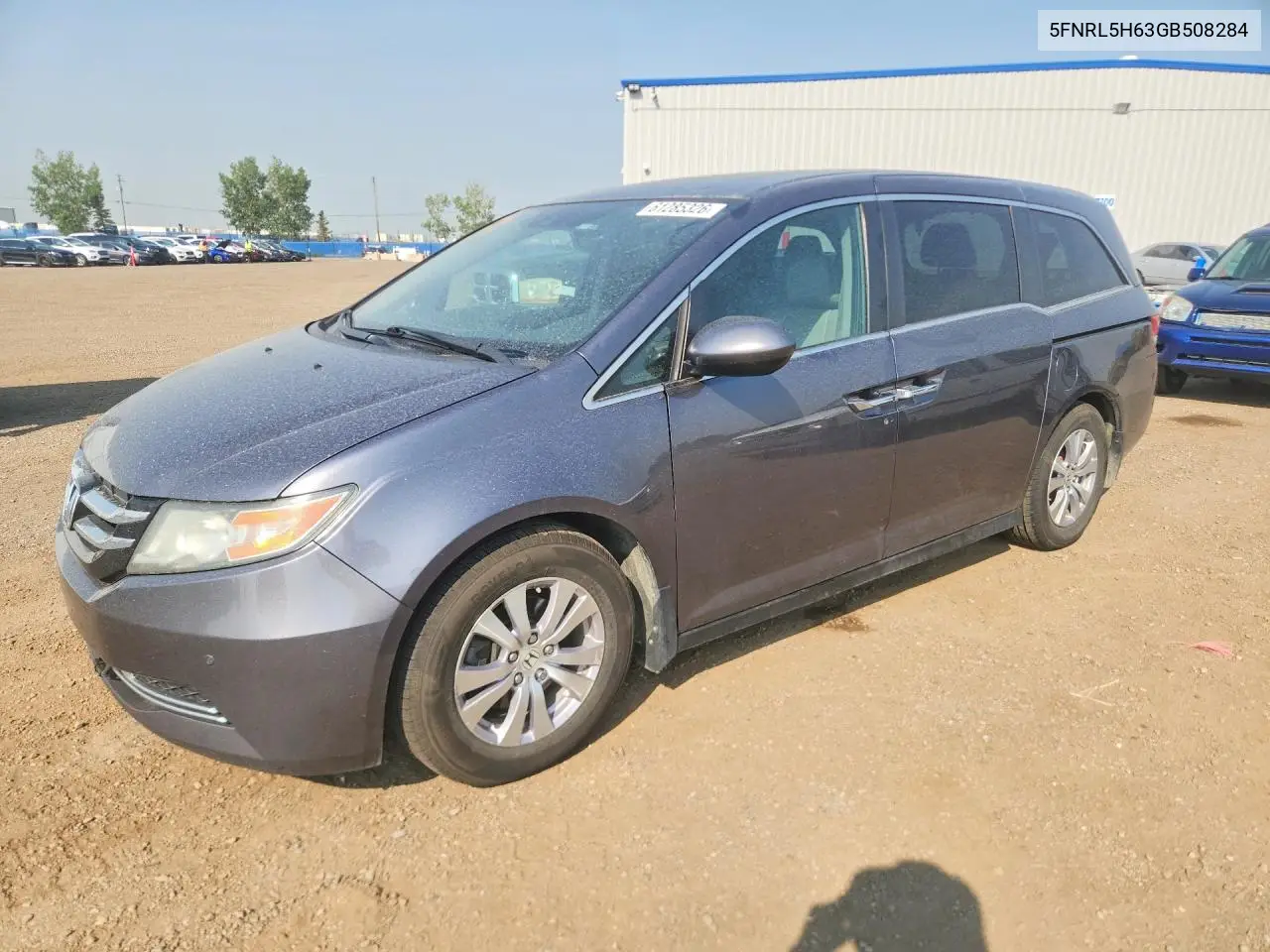 2016 Honda Odyssey Exl VIN: 5FNRL5H63GB508284 Lot: 61285326