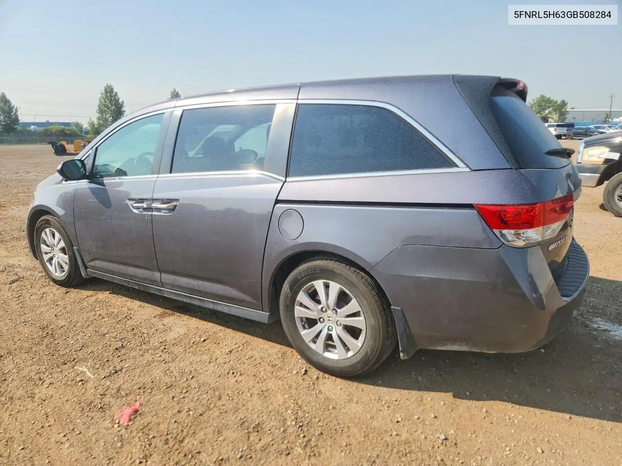 2016 Honda Odyssey Exl VIN: 5FNRL5H63GB508284 Lot: 61285326