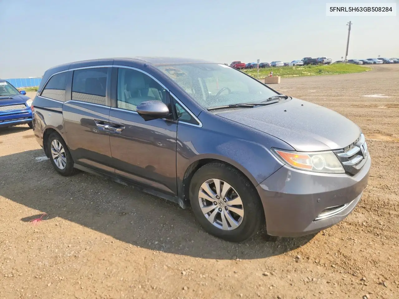 2016 Honda Odyssey Exl VIN: 5FNRL5H63GB508284 Lot: 61285326