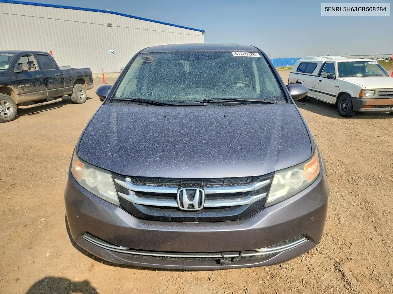 2016 Honda Odyssey Exl VIN: 5FNRL5H63GB508284 Lot: 61285326