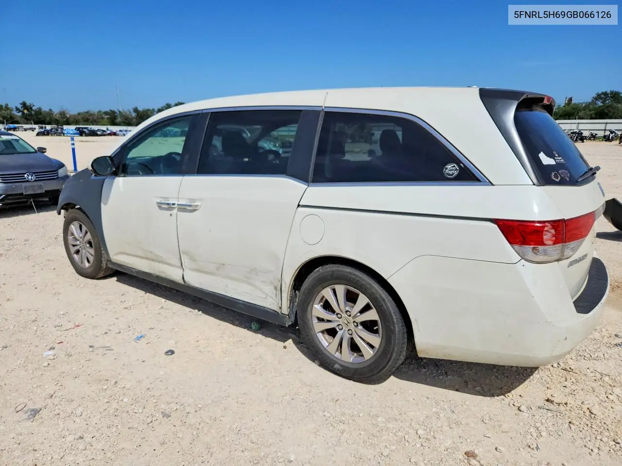 2016 Honda Odyssey Exl VIN: 5FNRL5H69GB066126 Lot: 61579486